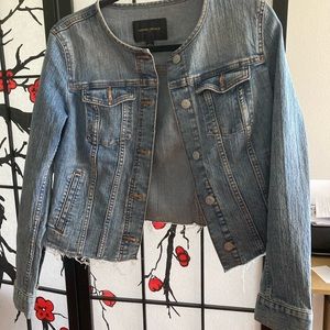 Banana republic denim shirt jacket